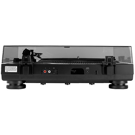 Platine RT-1 BT — panneau arrière avec sorties RCA et sélecteur phono/line