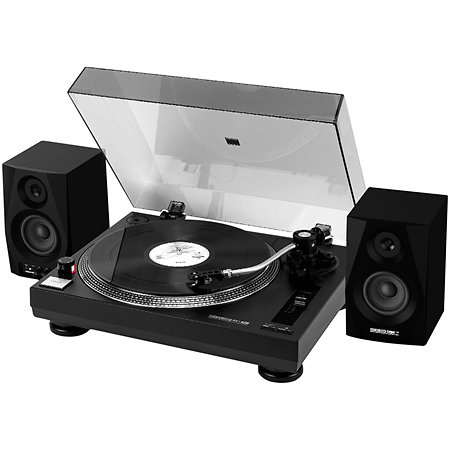 Reloop Vinyl Starter Pack complet — platine RT-1 BT avec enceintes DSM-3 BT